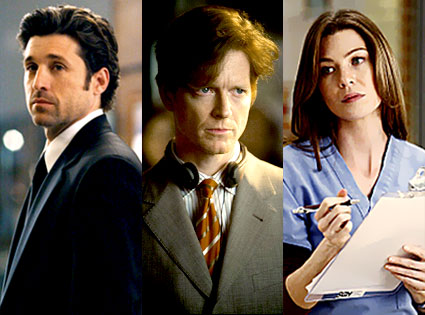 Grey's Anatomy, Patrick Dempsey, Eric Stoltz, Ellen Pompeo Grey's Anatomy, Patrick Dempsey, Eric Stoltz, Ellen Pompeo